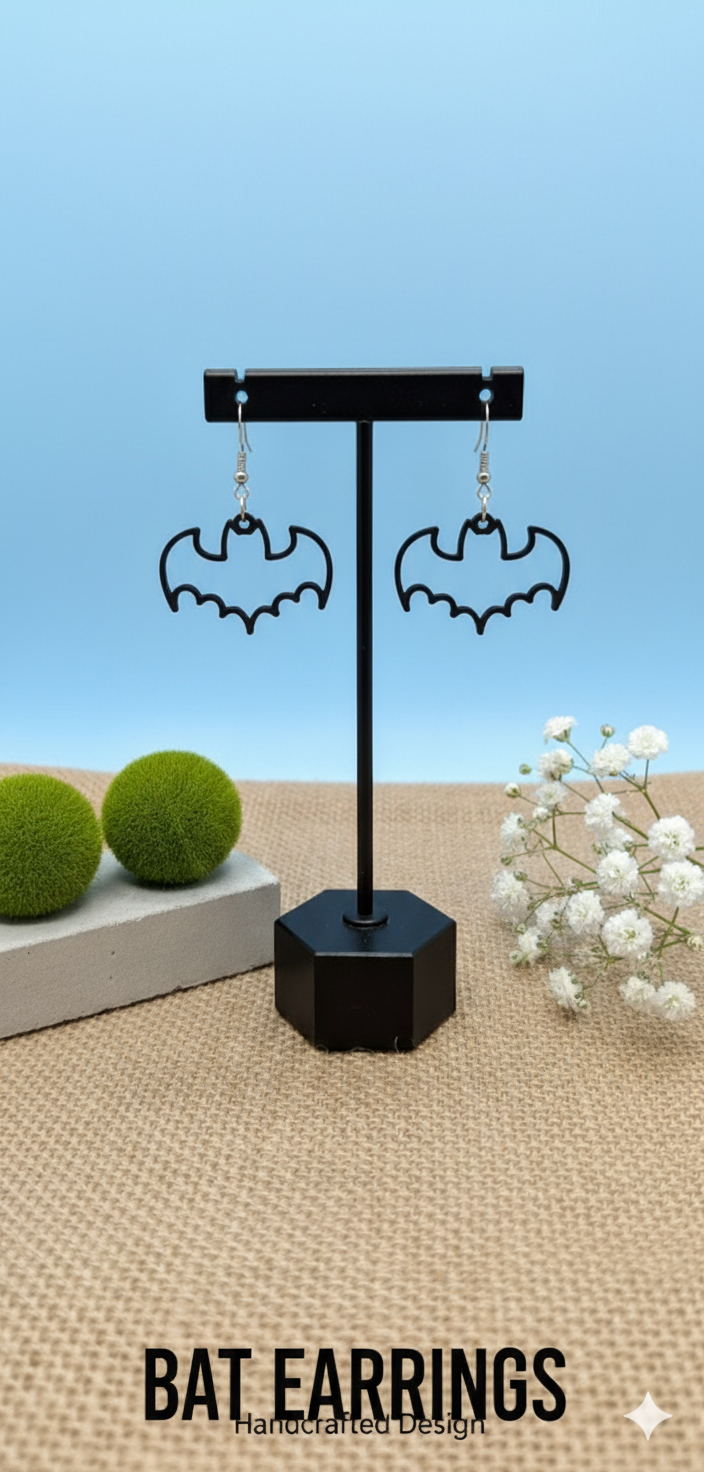 Bat Earrings