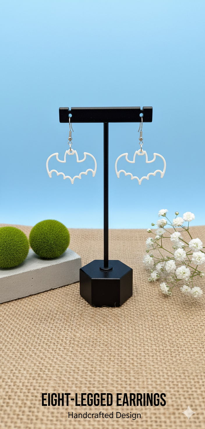 Bat Earrings