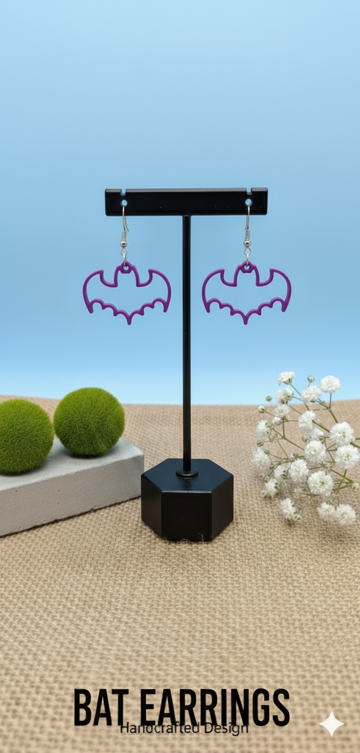 Bat Earrings
