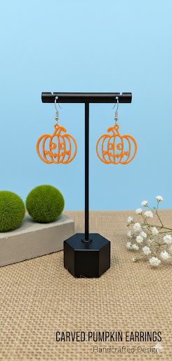 Pumpkin Earrings